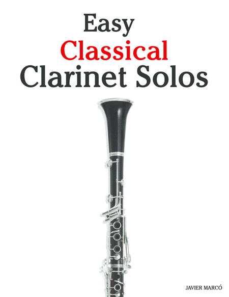 Easy Classical Clarinet Solos Sheet Music