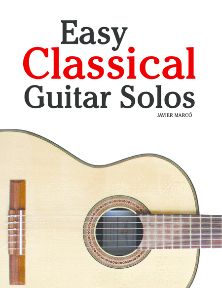 Free Sheet Music Easy Classical Guitar Solos