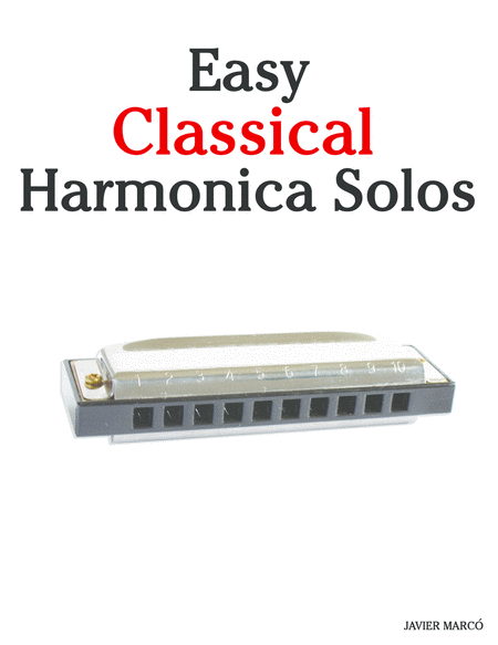 Easy Classical Harmonica Solos Sheet Music