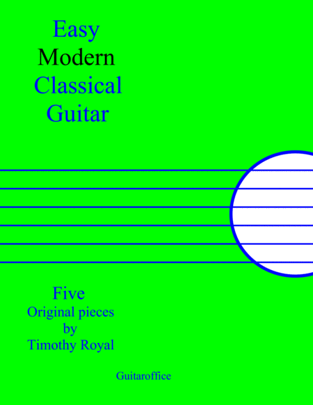 Easy Modern Classical Guitar Sheet Music