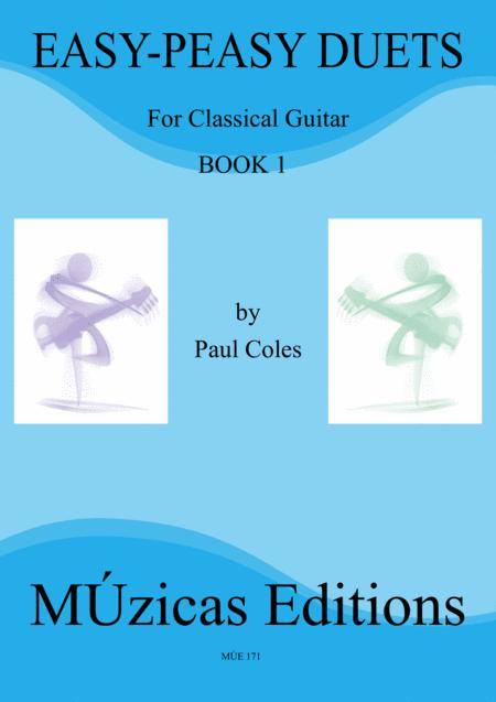 Free Sheet Music Easy Peasy Guitar Duets Book 1