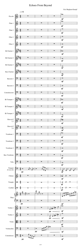 Echoes From Beyond Sheet Music