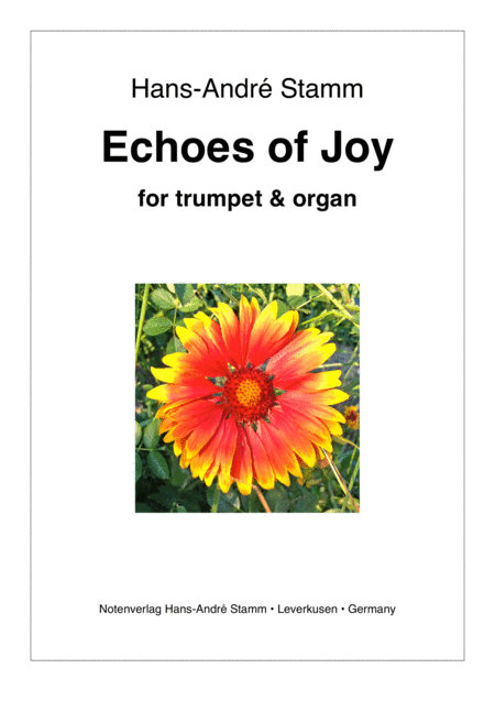 Free Sheet Music Echoes Of Joy For Trumpet Organ