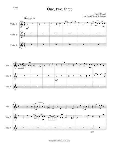 Eight Classical And Traditional Canons For 3 Violins Sheet Music