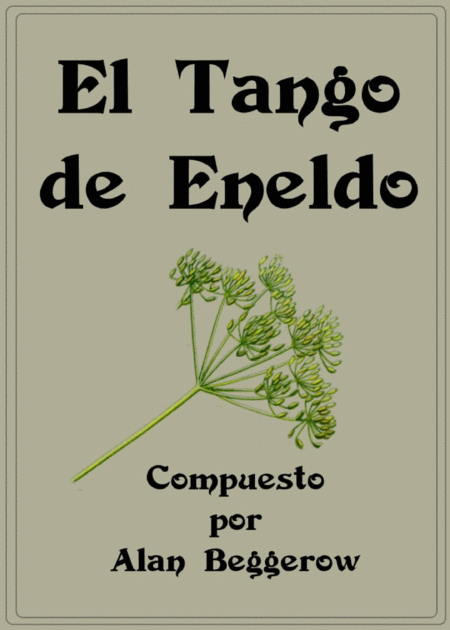 El Tango De Eneldo Sheet Music