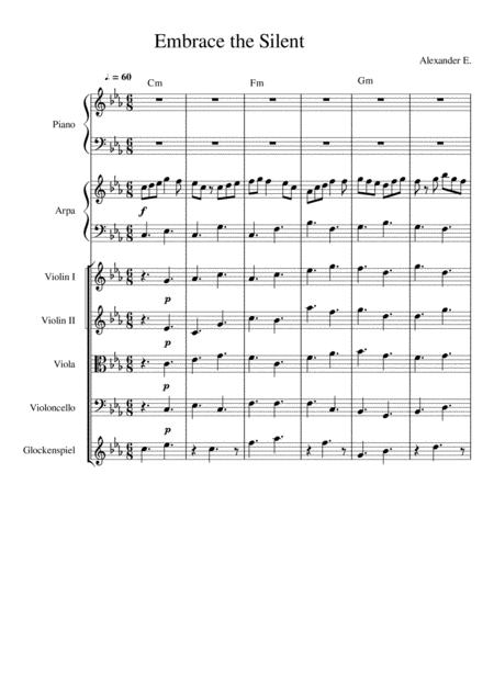 Embrace The Silence Sheet Music