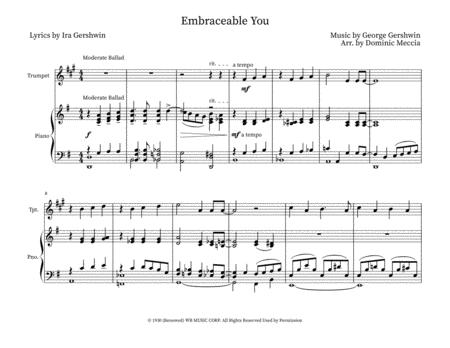 Embraceable You Trumpet And Piano Sheet Music