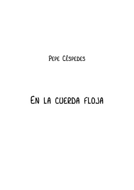 Free Sheet Music En La Cuerda Floja