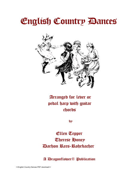 Free Sheet Music English Country Dances