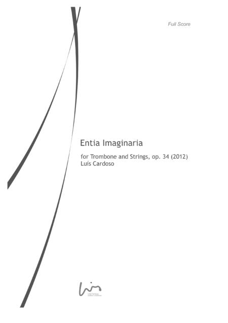 Entia Imaginaria Tenor Trombone Strings Version Sheet Music