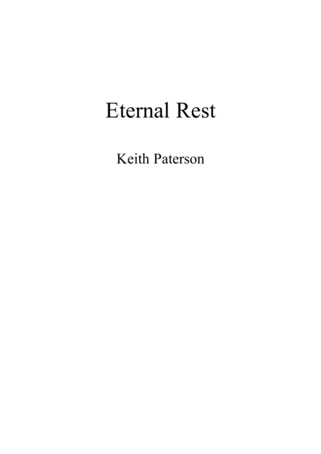 Free Sheet Music Eternal Rest