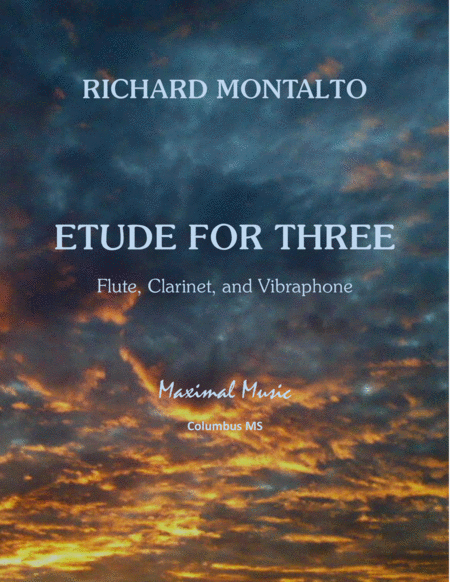 Etude For Three Sheet Music