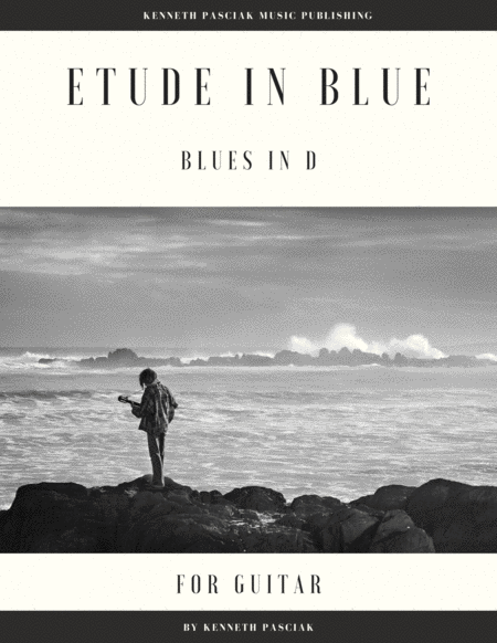 Free Sheet Music Etude In Blue Blues In D