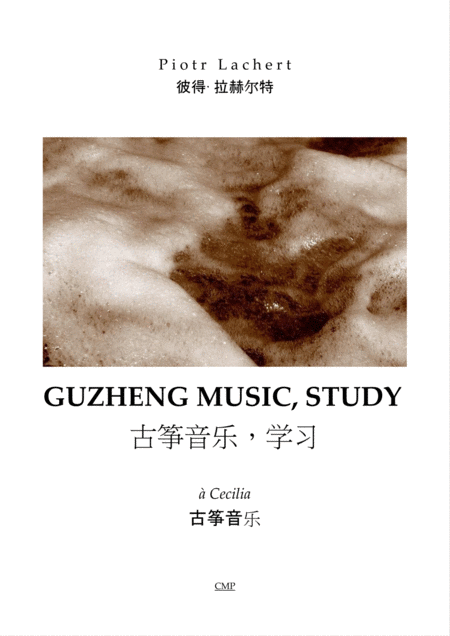 Etude Pour Cecilia For Guzheng Sheet Music