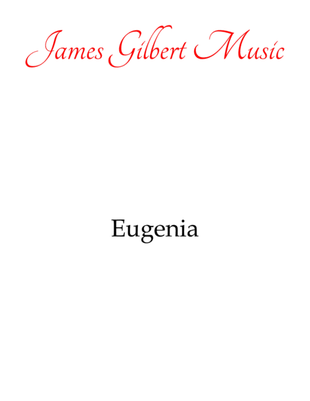 Eugenia Joplin Sheet Music