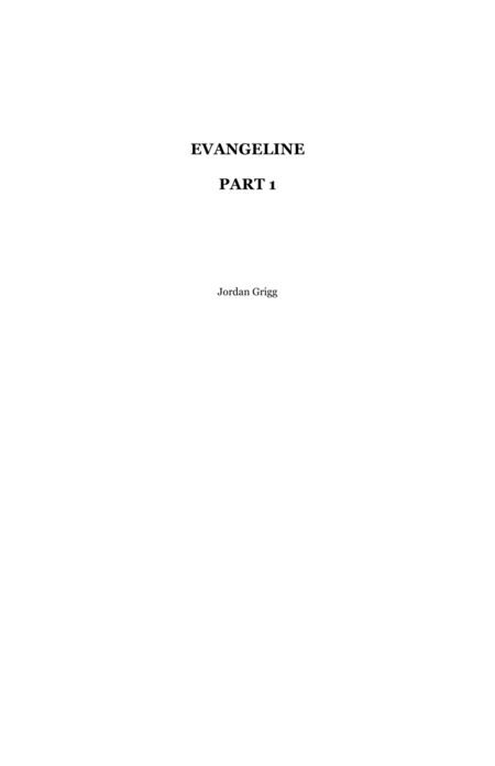 Free Sheet Music Evangeline Complete Score
