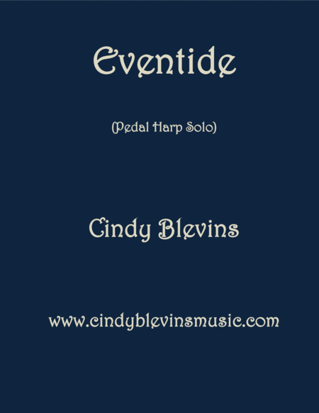 Eventide Solo For Pedal Harp Sheet Music