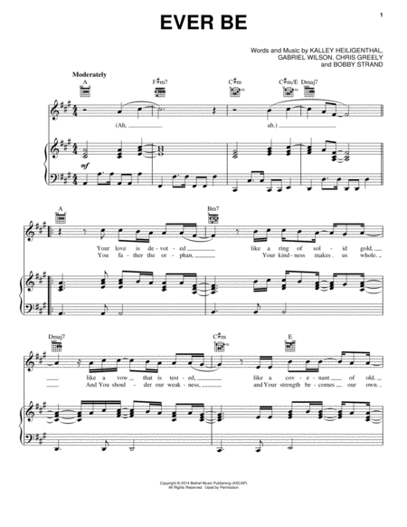 Free Sheet Music Ever Be