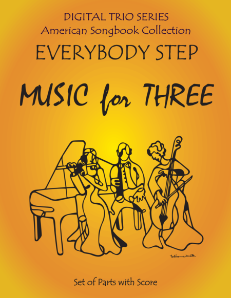 Free Sheet Music Everybody Step For String Trio Violin Viola Cello