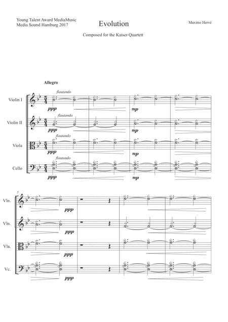 Free Sheet Music Evolution