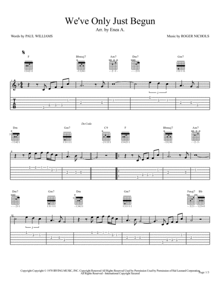 Eye Candy Sheet Music