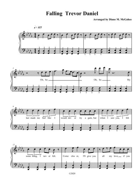 Falling Advanced Sheet Music