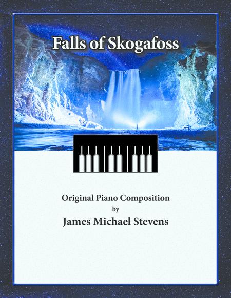 Free Sheet Music Falls Of Skogafoss