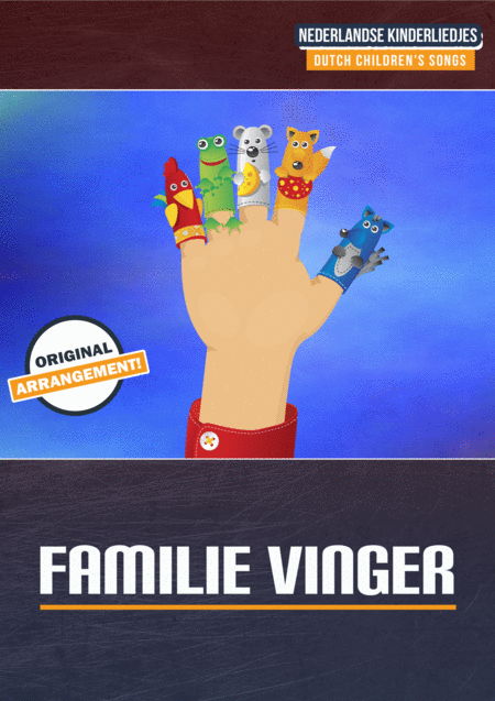 Free Sheet Music Familie Vinger