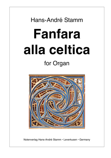 Free Sheet Music Fanfara Alla Celtica For Organ