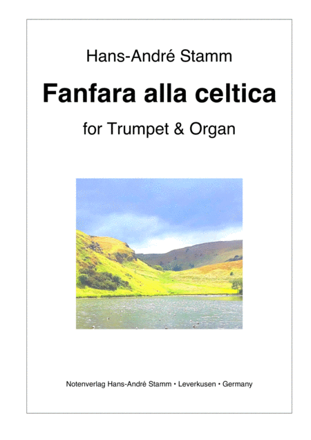 Free Sheet Music Fanfara Alla Celtica For Trumpet And Organ