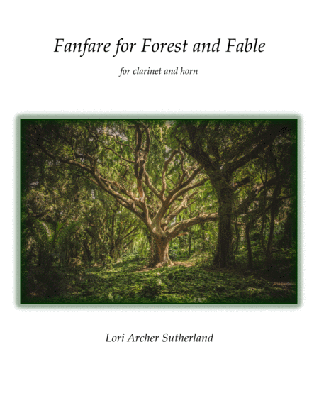 Free Sheet Music Fanfare For Forest And Fable