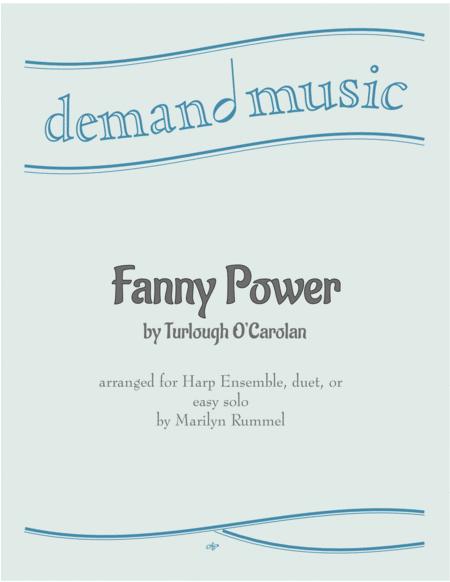 Fanny Power For Harp Duet Ensemble Or Solo Sheet Music