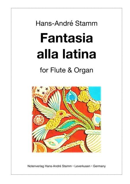 Free Sheet Music Fantasia Alla Latina For Flute Piccolo And Organ