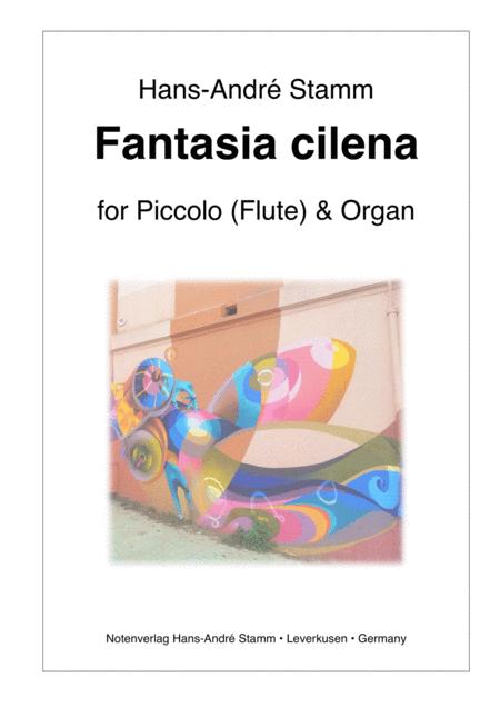 Fantasia Cilena For Flute Piccolo And Organ Sheet Music