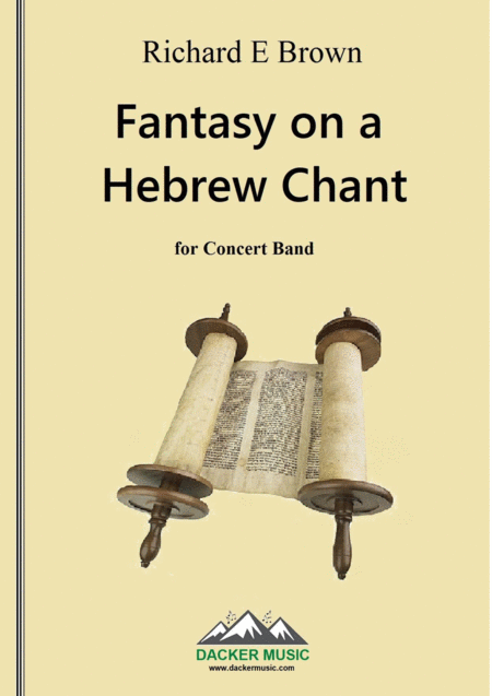 Free Sheet Music Fantasy On A Hebrew Chant