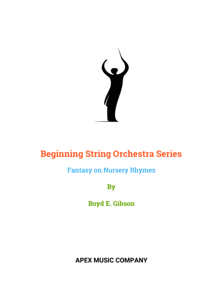 Free Sheet Music Fantasy On Nursery Rhymes