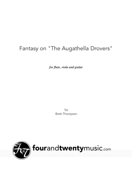 Fantasy On The Augathella Drovers Sheet Music