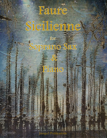 Faur Sicilienne For Soprano Sax Piano Sheet Music