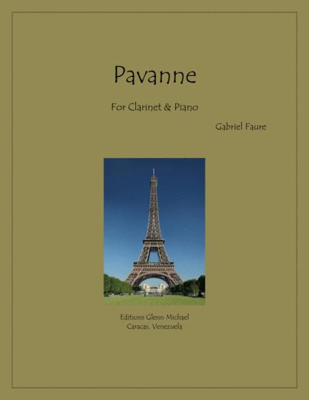 Free Sheet Music Faure Pavane For Clarinet