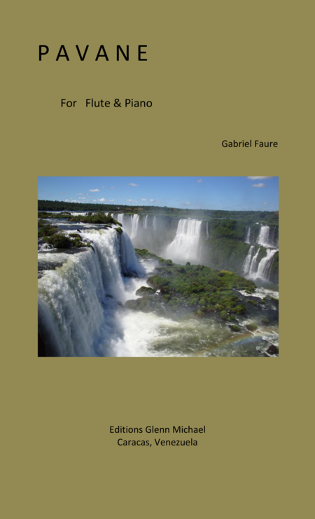 Free Sheet Music Faure Pavane For Flute Piano In G Minor