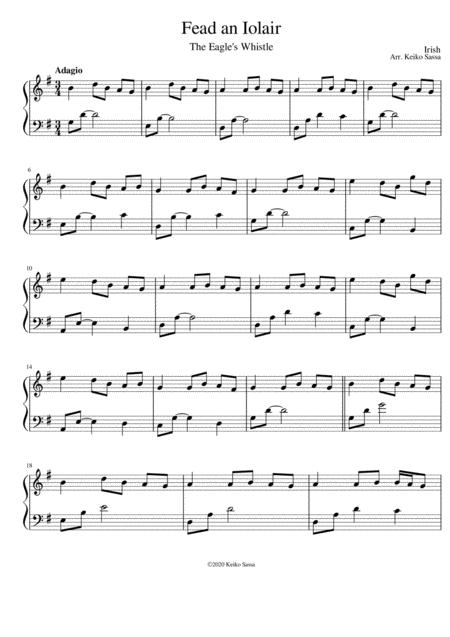 Fead An Iolair The Eagles Whistle Sheet Music