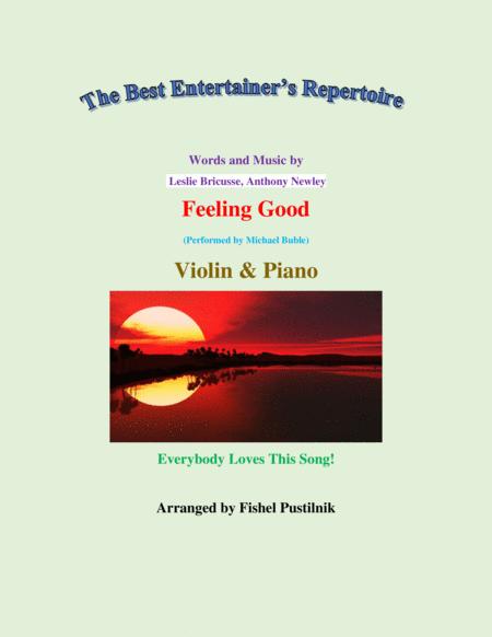 Free Sheet Music Feeling Good For Violin And Piano Video