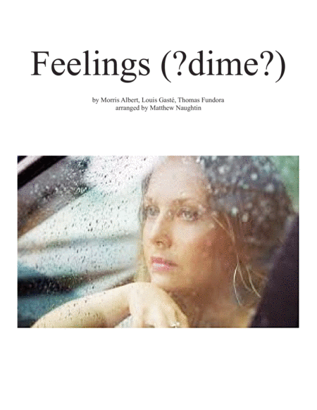 Free Sheet Music Feelings For String Quartet