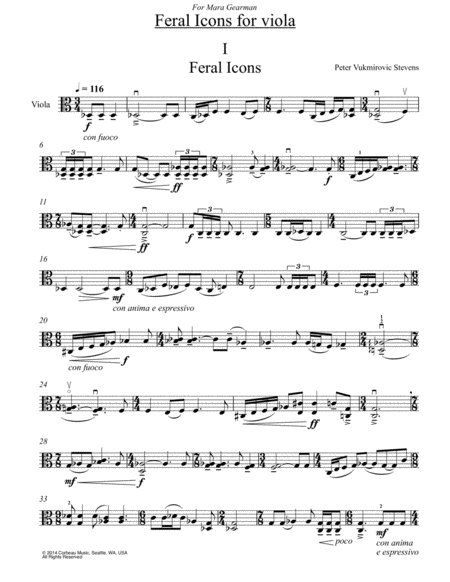 Free Sheet Music Feral Icons