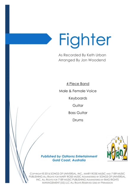 Fighter Sheet Music