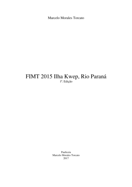 Fimt 2015 Ilha Kwep Rio Paran Sheet Music