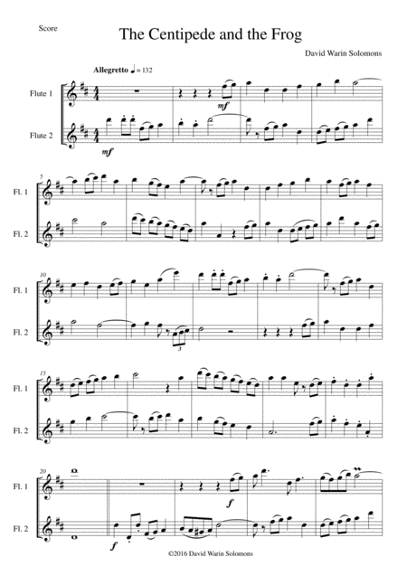 Final Waltz From The Nutcracker For Flute Or Oboe Or Violin Flute Or Oboe Or Violin Duet Music For Two Sheet Music