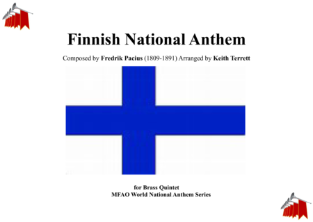 Free Sheet Music Finnish National Anthem Maamme For Brass Quintet