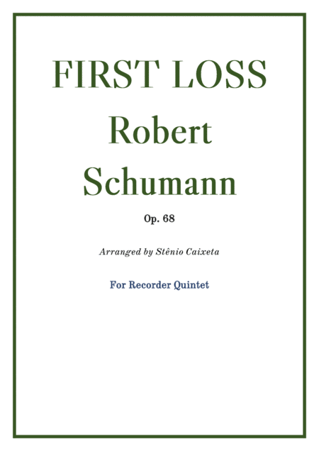 First Loss Sheet Music