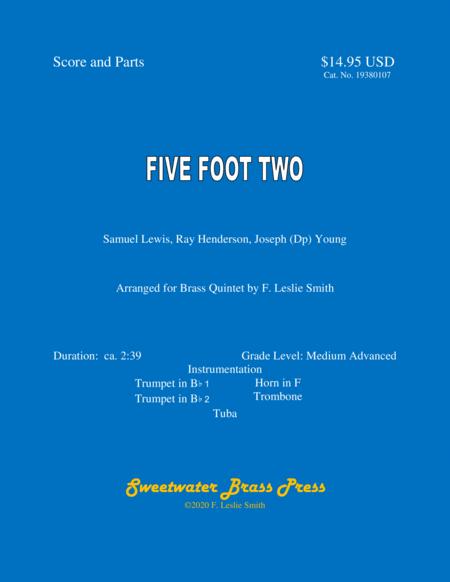 Five Foot Two Has Anybody Seen My Gal Sheet Music